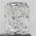 Natural Diamond 0.73 Carats, Radiant with  Cut, G Color, SI2 Clarity and Certified by GIA