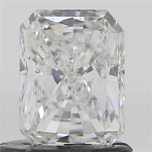 Picture of Natural Diamond 0.73 Carats, Radiant with  Cut, G Color, SI2 Clarity and Certified by GIA