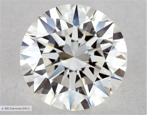 Foto Diamante Natural 0.54 quilates, Redondo , Color I, claridad VVS2 y certificado GIA de