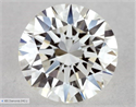 Diamante Natural 0.54 quilates, Redondo , Color I, claridad VVS2 y certificado GIA