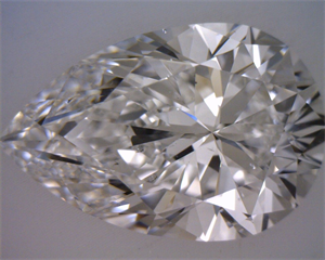 Picture of Natural Diamond 3.01 Carats, Pear with  Cut, F Color, VS2 Clarity and Certified by GIA