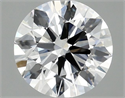 Lab Grown Diamond 1.41 Carats, Round with Ideal Cut, E Color, VS1 Clarity and Certified by IGI