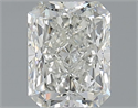 Natural Diamond 1.21 Carats, Radiant with  Cut, J Color, SI1 Clarity and Certified by GIA