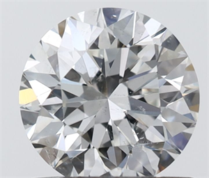 Picture of Natural Diamond 0.80 Carats, Round with Excellent Cut, G Color, SI1 Clarity and Certified by IGI