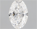 Diamante Natural 0.44 quilates, Ovalado , Color D, claridad SI1 y certificado GIA