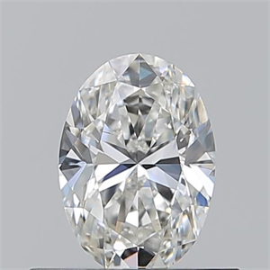 Picture of Natural Diamond 0.51 Carats, Oval with  Cut, G Color, VS2 Clarity and Certified by GIA