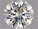 Diamante Natural 0.56 quilates, Redondo , Color H, claridad VVS1 y certificado GIA