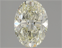 Natural Diamond 1.70 Carats, Oval with  Cut, L Color, VVS1 Clarity and Certified by GIA