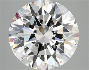 Picture of Lab Grown Diamond 4.97 Carats, Round with Excellent Cut, E Color, VVS2 Clarity and Certified by IGI