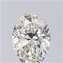Diamante Natural 0.90 quilates, Ovalado , Color K, claridad VS1 y certificado GIA