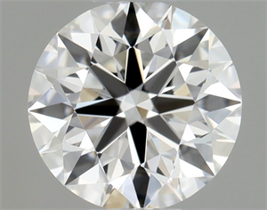 Picture of Natural Diamond 0.46 Carats, Round with Excellent Cut, E Color, VS1 Clarity and Certified by GIA