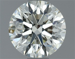 Picture of Natural Diamond 0.80 Carats, Round with Excellent Cut, J Color, VS1 Clarity and Certified by IGI