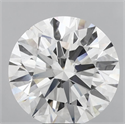Lab Grown Diamond 10.03 Carats, Round with Ideal Cut, E Color, VS2 Clarity and Certified by IGI