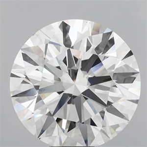 Picture of Lab Grown Diamond 10.03 Carats, Round with Ideal Cut, E Color, VS2 Clarity and Certified by IGI