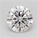 Lab Grown Diamond 1.04 Carats, Round with Ideal Cut, D Color, VVS2 Clarity and Certified by IGI