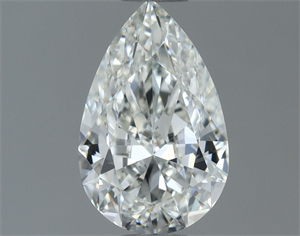 Picture of Natural Diamond 0.80 Carats, Pear with  Cut, I Color, VVS2 Clarity and Certified by GIA