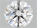 Del inventario de diamantes de laboratorio, 2.02 quilates, Redondo , Color E, claridad VS1 y certificado IGI
