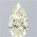 Natural Diamond 1.08 Carats, Pear with  Cut, L Color, IF Clarity and Certified by IGI