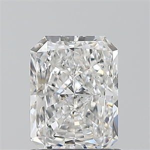 Picture of Natural Diamond 1.00 Carats, Radiant with  Cut, F Color, SI1 Clarity and Certified by GIA