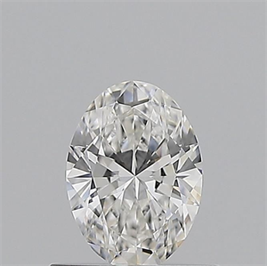 Picture of Natural Diamond 0.50 Carats, Oval with  Cut, E Color, VS2 Clarity and Certified by GIA