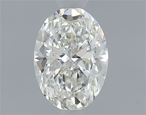 Foto Diamante Natural 0.40 quilates, Ovalado , Color I, claridad SI1 y certificado GIA de