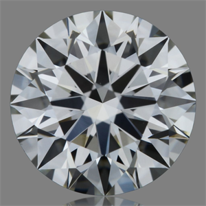 Picture of Natural Diamond 1.03 Carats, Round with Excellent Cut, K Color, VS1 Clarity and Certified by GIA