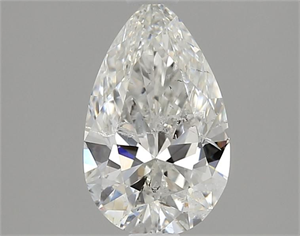 Picture of Natural Diamond 1.05 Carats, Pear with  Cut, G Color, I1 Clarity and Certified by GIA