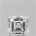 Diamante Natural 1.51 quilates, Asscher , Color H, claridad VS2 y certificado GIA