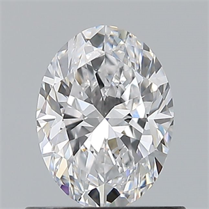 Foto Diamante Natural 0.70 quilates, Ovalado , Color D, claridad VS1 y certificado GIA de