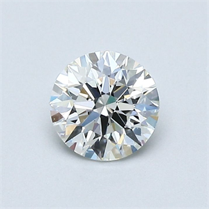 Foto Diamante Natural 0.55 quilates, Redondo , Color I, claridad VS1 y certificado GIA de