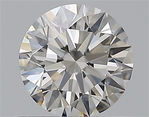 Picture of Natural Diamond 0.72 Carats, Round with Excellent Cut, F Color, VS1 Clarity and Certified by GIA