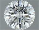 Natural Diamond 0.90 Carats, Round with Excellent Cut, H Color, VS1 Clarity and Certified by IGI