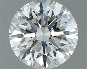 Picture of Natural Diamond 0.90 Carats, Round with Excellent Cut, H Color, VS1 Clarity and Certified by IGI