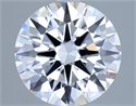 Lab Grown Diamond 3.00 Carats, Round with Excellent Cut, D Color, VS1 Clarity and Certified by IGI