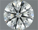 Natural Diamond 0.74 Carats, Round with Excellent Cut, K Color, SI1 Clarity and Certified by GIA