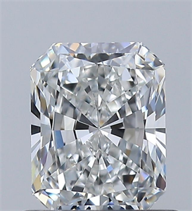 Foto Diamante Natural 0.72 quilates, Radiante , Color F, claridad VS1 y certificado GIA de