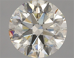 Foto Diamante Natural 2.51 quilates, Redondo , Color L, claridad VS1 y certificado GIA de