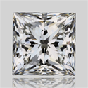 Diamante Natural 1.51 quilates, Princesa , Color J, claridad VVS2 y certificado GIA