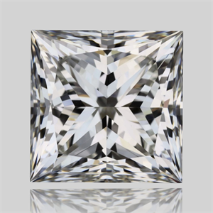 Foto Diamante Natural 1.51 quilates, Princesa , Color J, claridad VVS2 y certificado GIA de