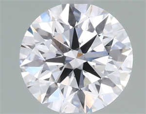 Picture of Lab Grown Diamond 1.01 Carats, Round with Ideal Cut, D Color, VVS1 Clarity and Certified by IGI