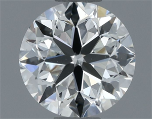 Picture of Natural Diamond 0.90 Carats, Round with Very Good Cut, F Color, VS1 Clarity and Certified by IGI