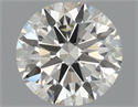 Natural Diamond 0.80 Carats, Round with Excellent Cut, K Color, VS1 Clarity and Certified by GIA