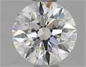 Diamante Natural 0.60 quilates, Redondo , Color I, claridad VS1 y certificado GIA