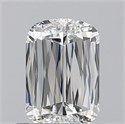 Natural Diamond 0.61 Carats, Radiant with  Cut, E Color, VVS1 Clarity and Certified by GIA