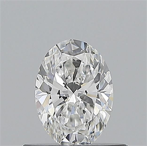 Picture of Natural Diamond 0.51 Carats, Oval with  Cut, E Color, VVS2 Clarity and Certified by GIA