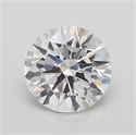 Del inventario de diamantes de laboratorio, 5.01 quilates, Redondo , Color E, claridad VVS2 y certificado IGI