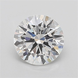Picture of Lab Grown Diamond 5.01 Carats, Round with Ideal Cut, E Color, VVS2 Clarity and Certified by IGI