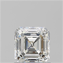 Diamante Natural 1.01 quilates, Asscher , Color I, claridad VVS2 y certificado GIA
