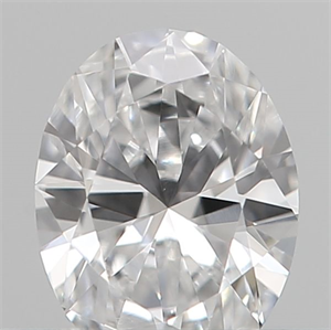 Picture of Natural Diamond 0.18 Carats, Oval with  Cut, D Color, VVS2 Clarity and Certified by IGI