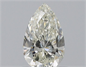 Diamante Natural 0.50 quilates, De pera , Color J, claridad VS1 y certificado GIA